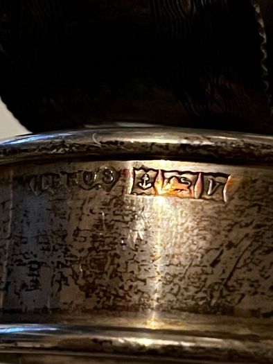 1919/1970 Sterling Silver  Napkin Ring 32.7g Birmingham