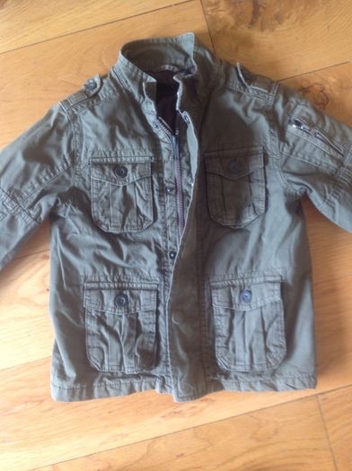 Age 3-4 H&M Khaki Jacket