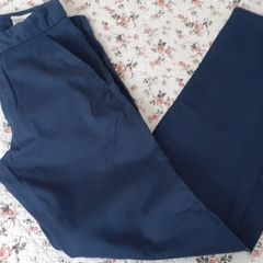 Penneys teal trousers chinos W28/L30 SLIM