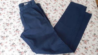 Penneys teal trousers chinos W28/L30 SLIM