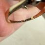 Vintage 18ct Yellow Gold & Platinum 0.09ct Diamond Solitaire Engagement Ring Image 2