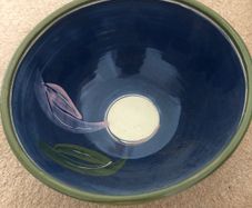 Judy Greene hand painted bowl