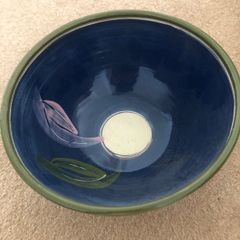 Judy Greene hand painted bowl