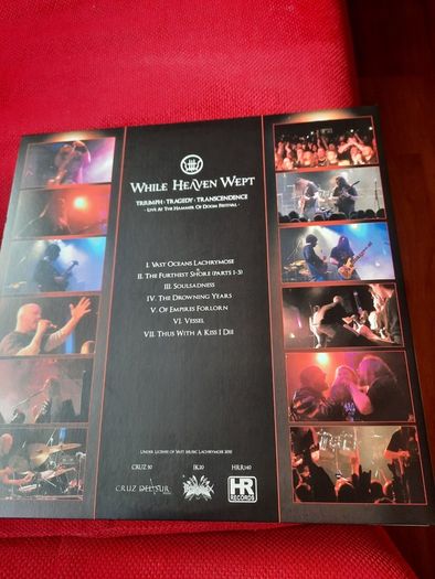 WHILE HEAVEN WEPT: Triumph : Tragedy : Transcendence - Live At The Hammer Of Doom Festival - 2 LP 2010