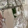 ShabbyChic Set of 2 droplet Shades 18euro for the 2..Can Post too !! Image 4