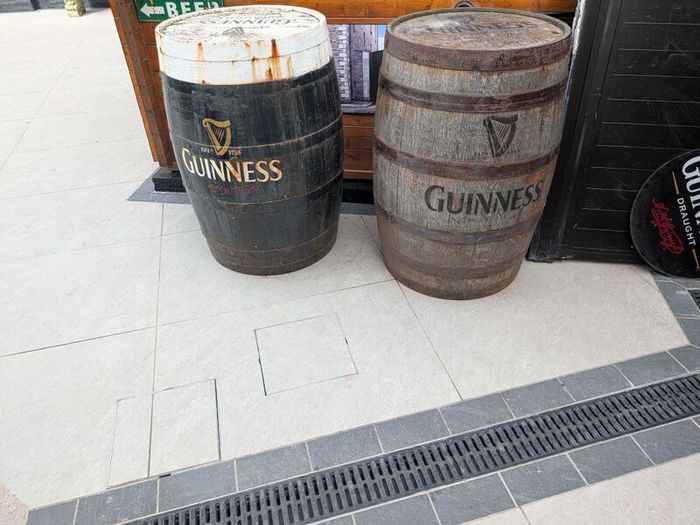 2 Guinness Barrels