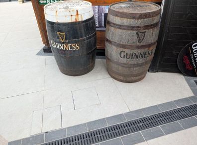 2 Guinness Barrels
