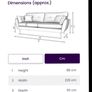 DFS French Connection Sofa Image 2