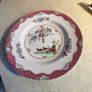 Rare Hanging Side Plate Copeland Spode England Rnning Deer Rin 664845 Image 4