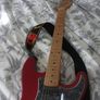 Squier Korean Strat with Steve Lukather EMG pickups Image 5