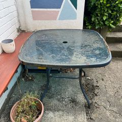 small outdoor table