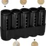 Coins Plastic Storage Box Coin Dispenser Sorter Easy Change Purse for Taxi Drivers/Bar Restaurant (Black) Image 3