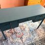 Vintage Style Painted Console Table / Writing Desk Image 2
