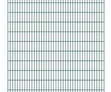2D Garden Fence Panels 2.008x2.23 m 28 m (Total Length) Green