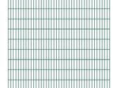 2D Garden Fence Panels 2.008x2.23 m 8 m (Total Length) Green