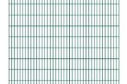 2D Garden Fence Panels 2.008x2.23 m 32 m (Total Length) Green