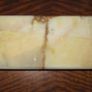 Unique Turkish Cream & Brown Onyx Plinth / Base Image 2