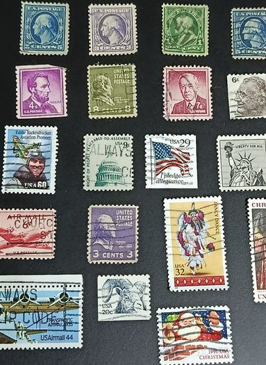 1900s 1990s USA Washington & Airmail Selection