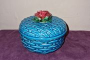 Capodimonte Rose trinket box