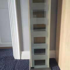 Glass Display / Shelving Unit 98cm Tall