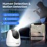 Pet Camera with Phone APP,Indoor WiFi Camera with Night Vision,2-Way Audio,360 Degree Pan/Tilt Smart Tracking,1080P Wireless IP Camera Home Security Camera with Human&Motion Detection,Sound&Light Siren FREE POSTAGE Image 4