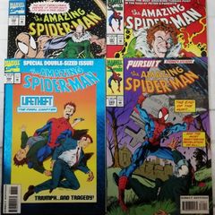 Amazing Spider-Man #'s 386 - 389 Lifetheft Parts 1-3 & Pursuit Conclusion (1994)