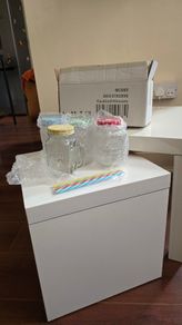 Retro drink glasses