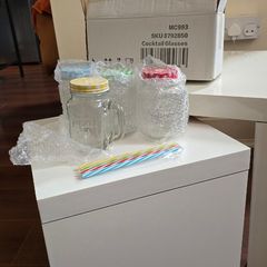 Retro drink glasses