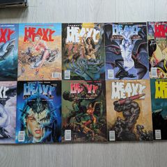 Collection of 10 Vintage Heavy Metal Magazines - 1992-1997