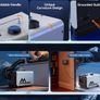 Heater with CO Protection (Auto Shut-off & Alarm), App, Thermostat, Timer , Bluetooth, Silent Pump, Power Supply  (Dublin Stock) Image 10