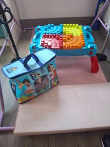 Mega blocks & table