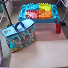 Mega blocks & table