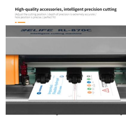 BRAND NEW Intelligent Auto Film Cutting Machine Mobile Phone LCD Screen Protect Cutter Hydrogel Film Cutting for iPhone Cut Tool