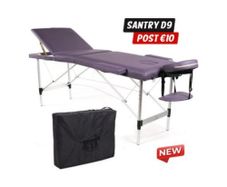 Portable Massage Table Folding Spa Beauty Therapy Bed Purple
