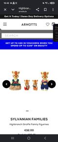 sylvanian families highbranch giraffe family