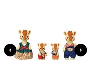 sylvanian families highbranch giraffe family