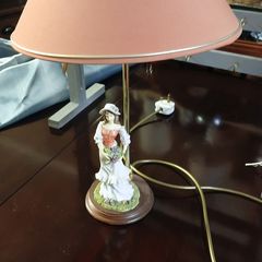lamp.with ornament figurine