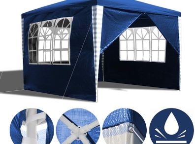 _Gazebo, Waterproof Garden Party Tent with UV Protection