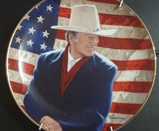 Franklin Mint Limited Edition John Wayne Decorative Plate
