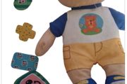 Cocomelon boo boo jj doll