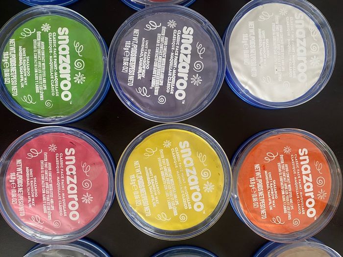New Selection Of Snazaroo Face Paints