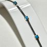 Sterling silver 925 bracelet with Turquoise Image 2