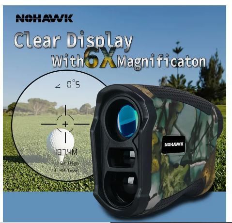 6xLevel, Straight Line Distance Estimation Convenient Golf Rangefinder