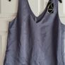 Oasis Dark Silver Top. Size 16. New Image 4