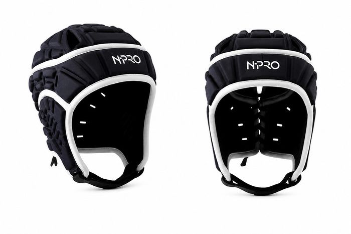 NEW N-Pro Rugby Head Guard - Large Junior - White