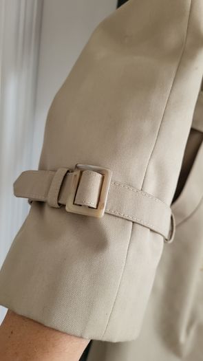 Vintage 1970's Dannimac trench coat Sz Fit 12 UK - See similar BURBERRY trench for 850 euro on Pre-Loved website