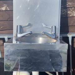 Small stainless Steel catering sink