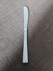 Stainless steel table knives x12