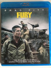 Fury [2014] Brad Pitt, Shia LaBeouf, Logan Lerman, Michael Pena & Jon Bernthal [Blu-ray Movie]