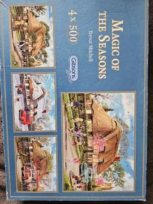 3 jigsaw puzzles for sale as one set